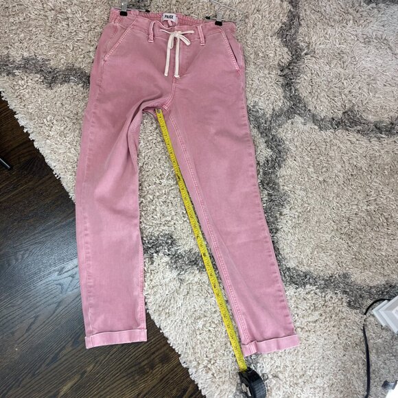PAIGE JEANS Christy Joggers - Drawstring Pants with Elastic Waist - Size 26 - Picture 13 of 15
